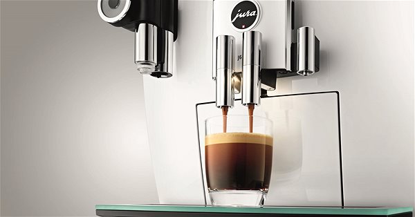 Automata kávéfőző Jura J6 teljesen automata kávéfőző, 15 bar, 1450W, fehér Jellemzők/technológia