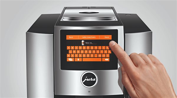 Automatický kávovar JURA S8  Chrome (EA) Vlastnosti/technológia