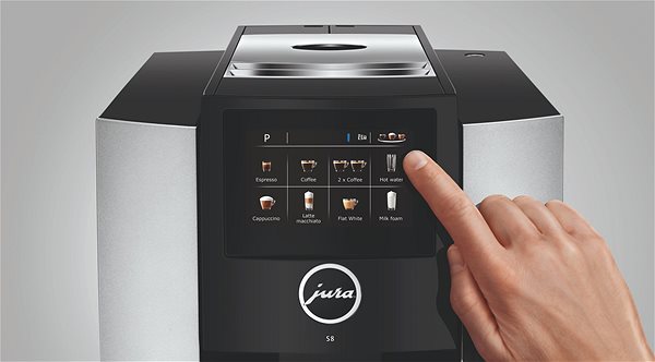 Automatický kávovar JURA S8 Moonlight Silver (EA) Vlastnosti/technológia