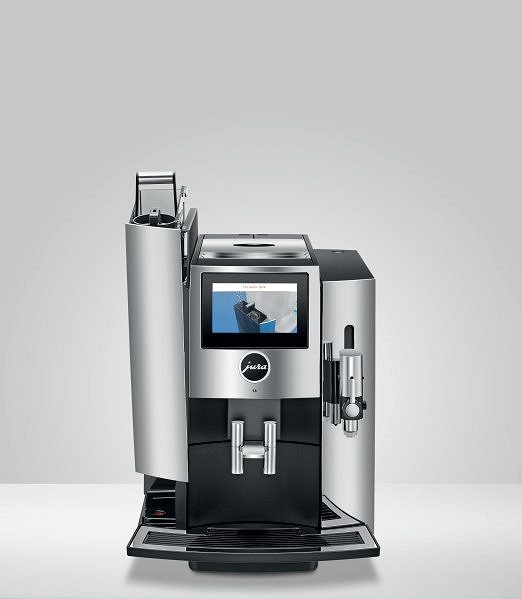 Automata kávéfőző Jura S8 teljesen automata kávéfőző, 15 bar, 1450W, króm Képernyő