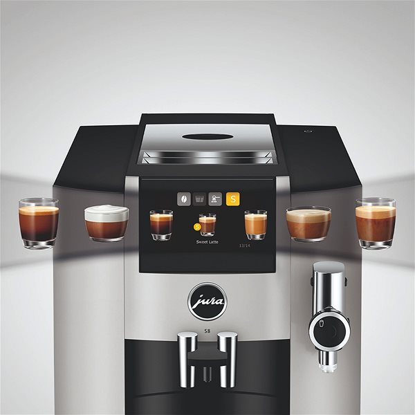 Automatický kávovar JURA S8 Platin ...