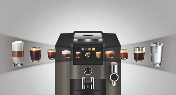 Automatický kávovar JURA S8 Dark Inox ...