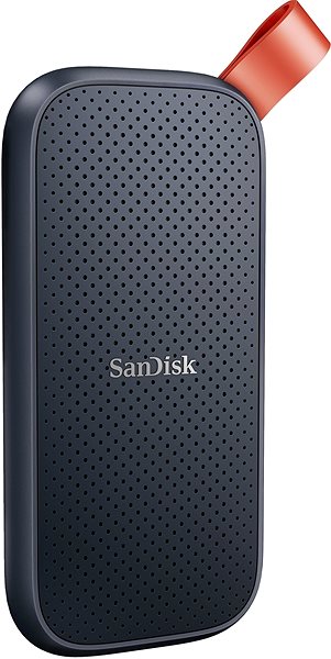 Externý disk SanDisk Portable SSD 2TB (2023) Bočný pohľad