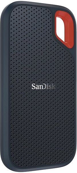 Externe Festplatte SanDisk Extreme Portable SSD 500GB Seitlicher Anblick