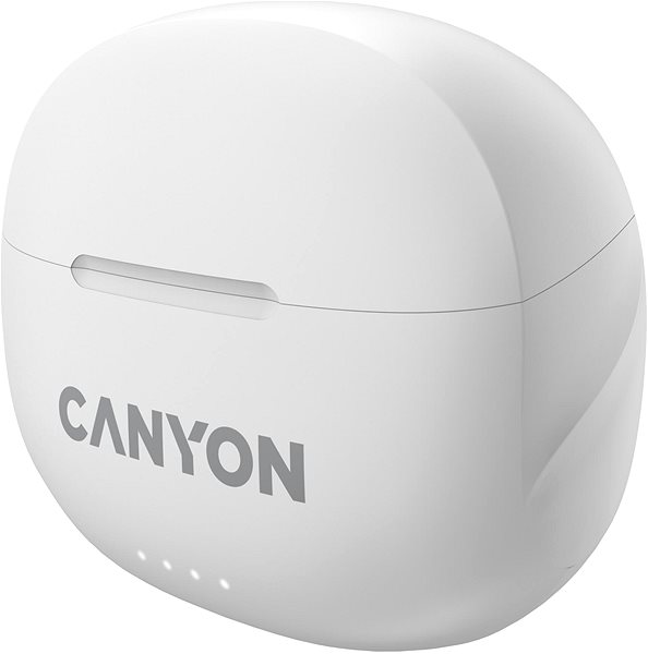 Vezeték nélküli fül-/fejhallgató Canyon TWS-8 BT, fehér ...