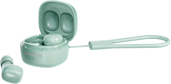 Wireless Headphones Canyon OnGO 4 Mini TWS BT, green ...