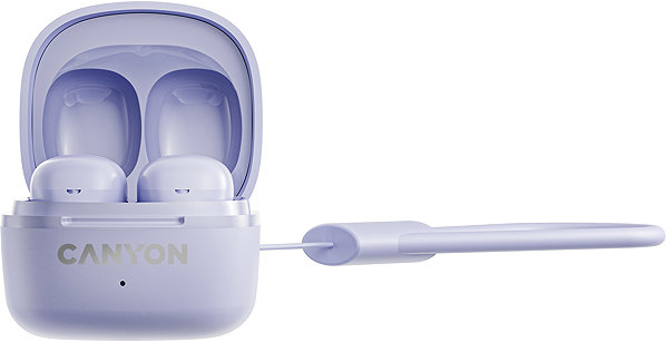 Wireless Headphones Canyon OnGO 4 Mini TWS BT, purple ...