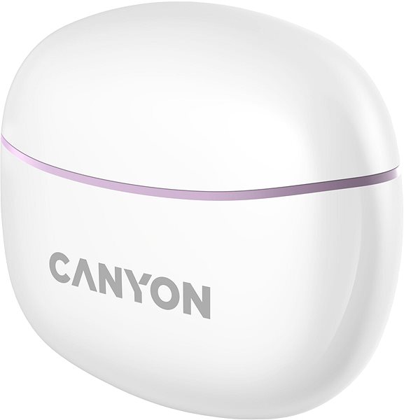 Vezeték nélküli fül-/fejhallgató Canyon TWS-5 BT, lila ...