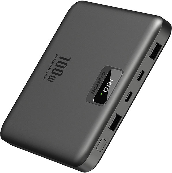 Power Bank Canyon PB-2008, 20000 mAh, dark grey ...