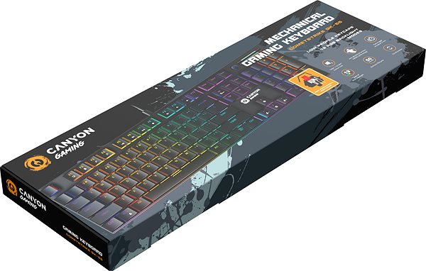Gaming Keyboard Canyon Cometstrike GK-55 - CZ ...