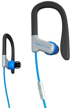 Headphones Energy System Earphones Sport 1 Blue Lateral view