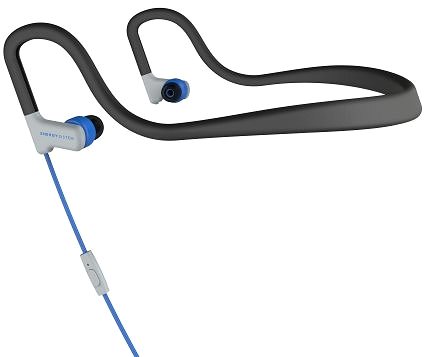 Fej-/fülhallgató Energy Sistem Earphones Sport 2 Blue Oldalnézet