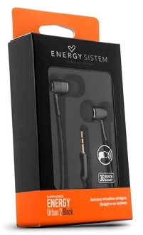 Fej-/fülhallgató Energy Sistem Earphones Urban 2 Black ...