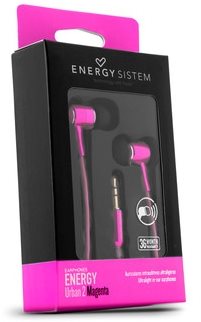 Fej-/fülhallgató Energy Sistem Earphones Urban 2 Magenta ...
