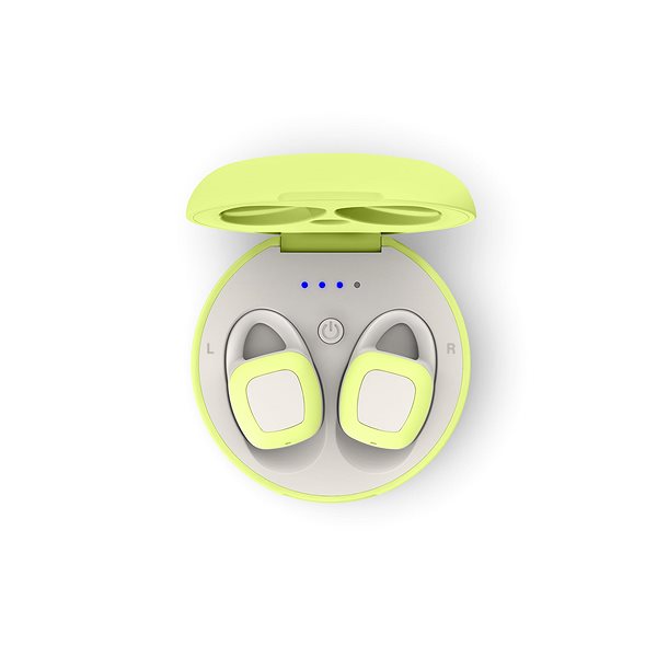 Wireless Headphones Energy Sistem Sport 6 Light Lime Lateral view