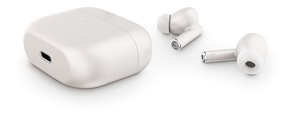 Vezeték nélküli fül-/fejhallgató Energy Sistem Earphones True Wireless Style 2 Coconut Csatlakozási lehetőségek (portok)