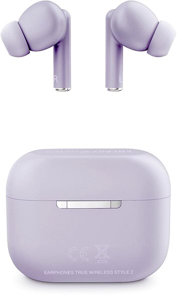 Bezdrôtové slúchadlá Energy Sistem Earphones True Wireless Style 2 Violet Screen