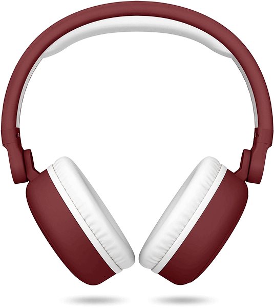 Wireless Headphones Energy Sistem Headphones 2 Bluetooth MK2 Ruby Red Screen
