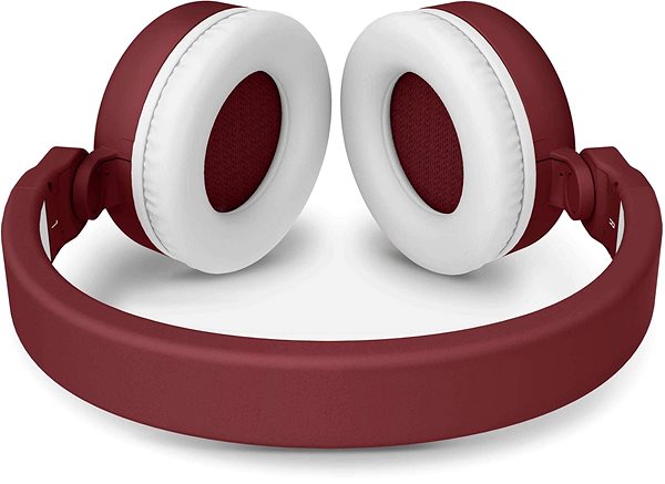 Kabellose Kopfhörer Energy Sistem Headphones 2 Bluetooth MK2 Ruby Red Seitlicher Anblick