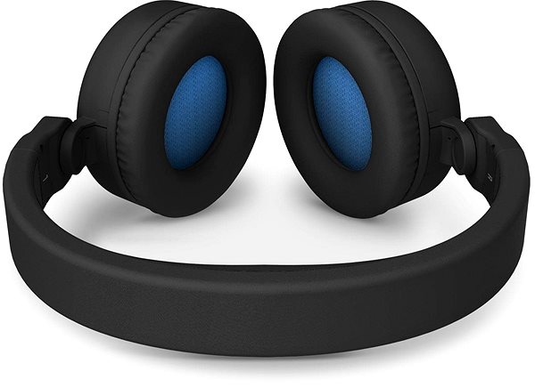 Wireless Headphones Energy Sistem Headphones Bluetooth FH 300 Black Lateral view