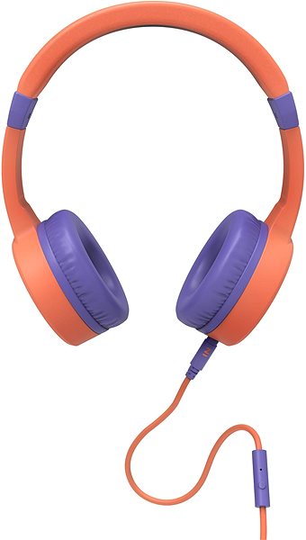 Headphones Energy Sistem LOL&ROLL Pop Kids Headphones Orange Screen
