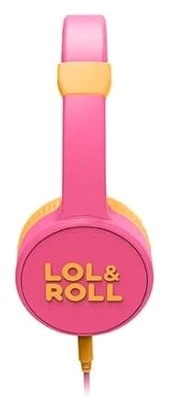 Headphones Energy Sistem LOL&ROLL Pop Kids Headphones, Pink Lateral view