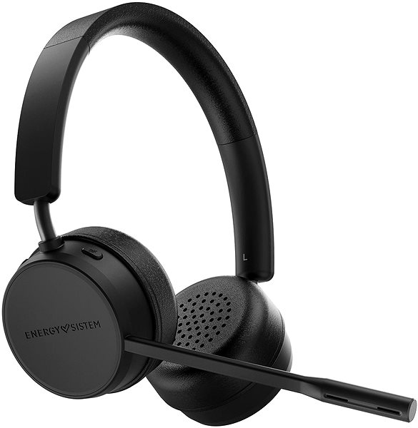 Vezeték nélküli fül-/fejhallgató Energy Sistem Wireless Headset Office 6 Black ...