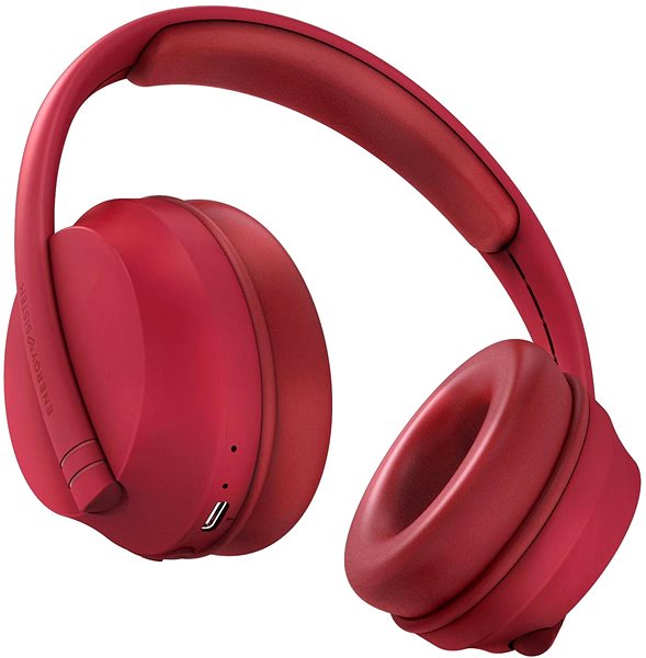Vezeték nélküli fül-/fejhallgató Energy Sistem Hoshi Eco, piros ...