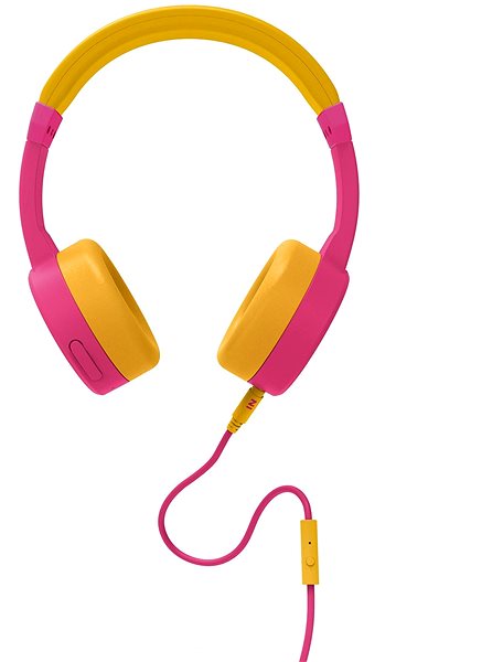 Vezeték nélküli fül-/fejhallgató Energy Sistem Lol and Roll Pop BT, rózsaszín ...