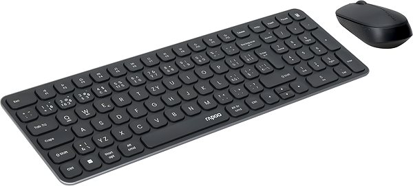 Keyboard and Mouse Set Rapoo 9310M Set, dark grey - EN/SK ...
