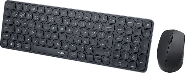 Keyboard and Mouse Set Rapoo 9310M Set, dark grey - EN/SK ...