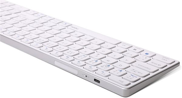 Keyboard Rapoo E9700M, White - CZ/SK Features/technology