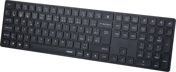 Keyboard Rapoo E8020M multi-mode, black - CZ/SK ...