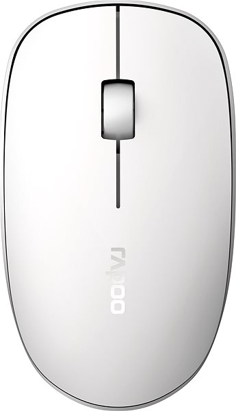 Mouse Rapoo M200 Silent, White Screen