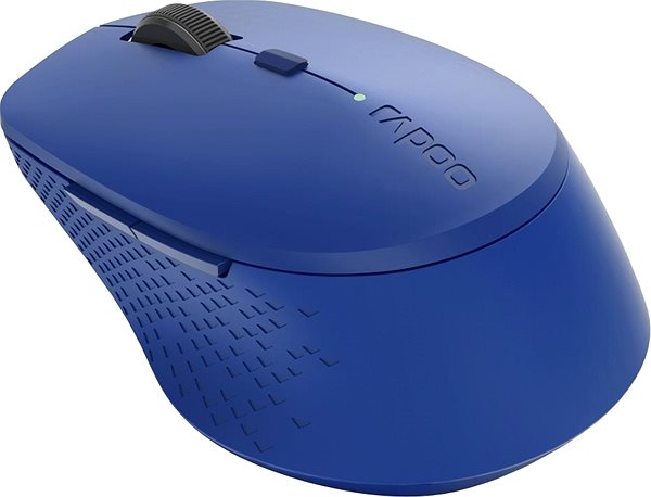 Maus Rapoo M300 Silent Multi-Mode blau Lifestyle