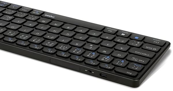 Billentyűzet Rapoo E9700M Wireless Keyboard, black ...