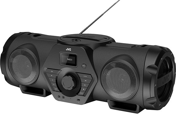 Radio JVC BoomBlaster RV-NB200BT Lateral view
