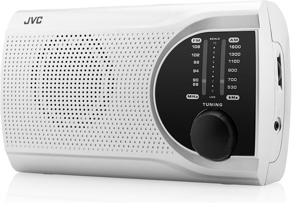 Radio JVC RA-E321S Lateral view