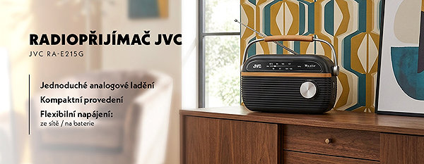 Rádio JVC RA-E215G ...