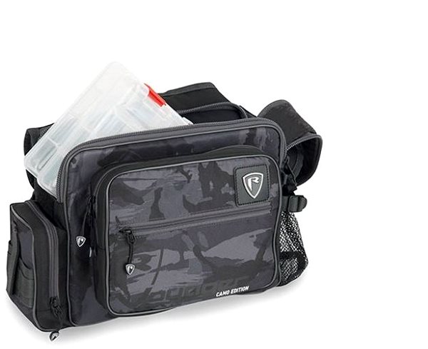 Táska FOX Rage Voyager Camo Shoulder Bag Medium Jellemzők/technológia