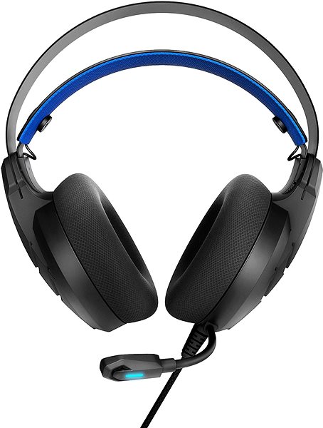 Gamer fejhallgató Energy Sistem Gaming Headset ESG Metal Core Blue ...