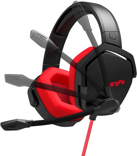 Gaming Headphones Energy Sistem Headset ESG 4 Surround 7.1 Red Features/technology