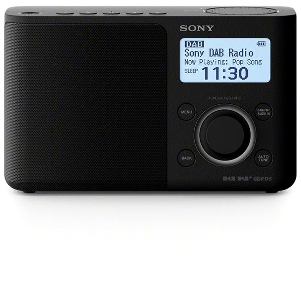Radio Sony XDR-S61D schwarz Screen