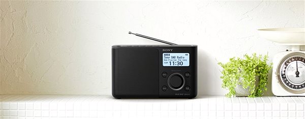 Radio Sony XDR-S61D schwarz Lifestyle