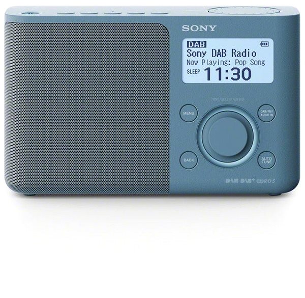 Radio Sony XDR-S61D blue Screen