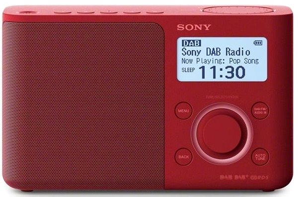 Radio Sony XDR-S61D red Screen