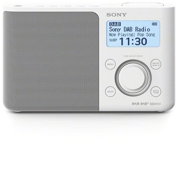 Radio Sony XDR-S61D weiß Screen