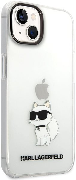 Kryt na mobil Karl Lagerfeld IML Choupette NFT Zadný Kryt pre iPhone 14 Transparent ...