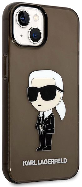 Handyhülle Karl Lagerfeld IML Ikonik NFT Back Cover für iPhone 14 - Schwarz ...