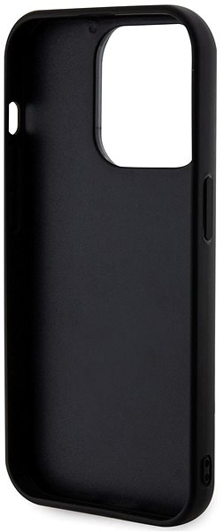 Telefon tok Karl Lagerfeld 3D Rubber Glitter Logo Karl iPhone 15 Pro Max fekete tok ...